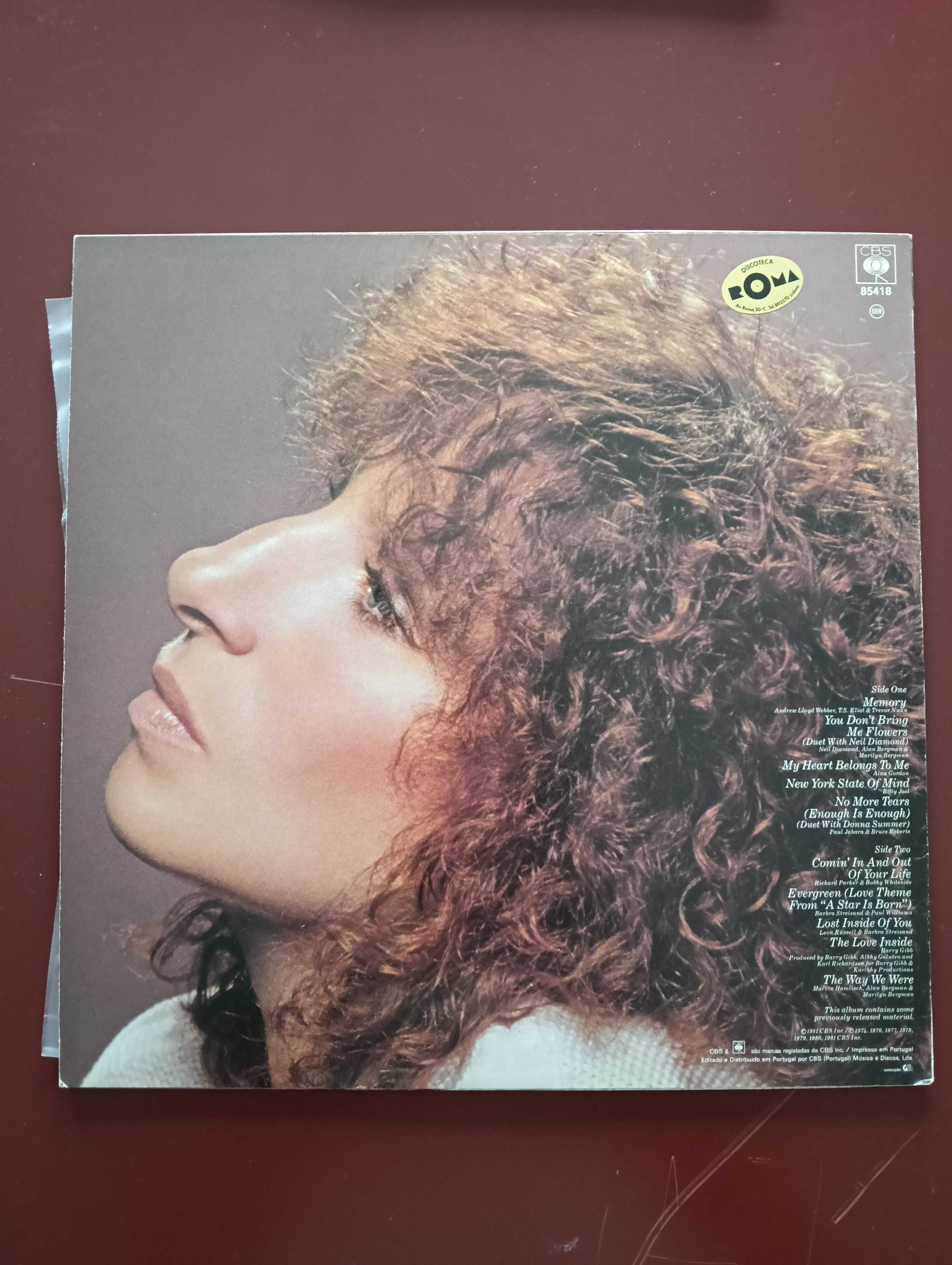 LP Barbara Streisand - Memories