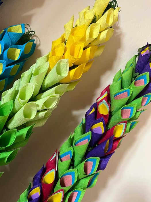 Kurpiowskie palmy wielkanocne