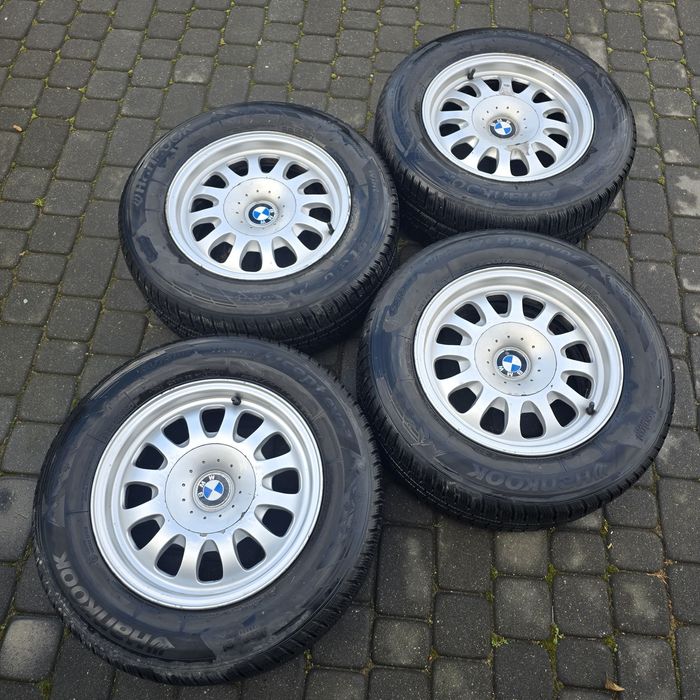 Koła bmw e39 15 cali opony zimowe 225/60/15