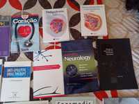 Livros de bolso - cardiologia, neurologia e psiquiatria