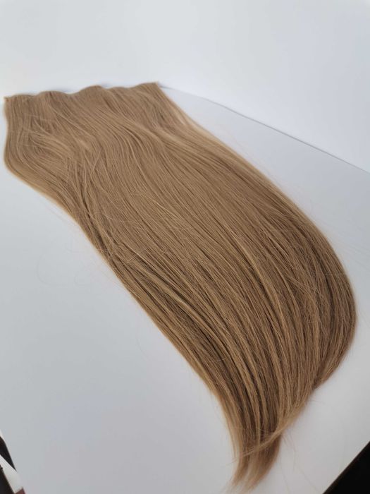 Doczepiane włosy clip in 60 cm naturalny blond