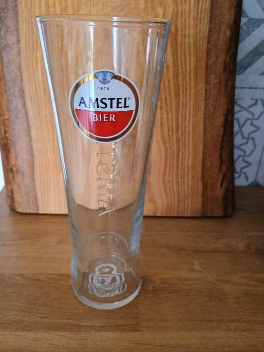 Rzadka szklanka do piwa Amstel