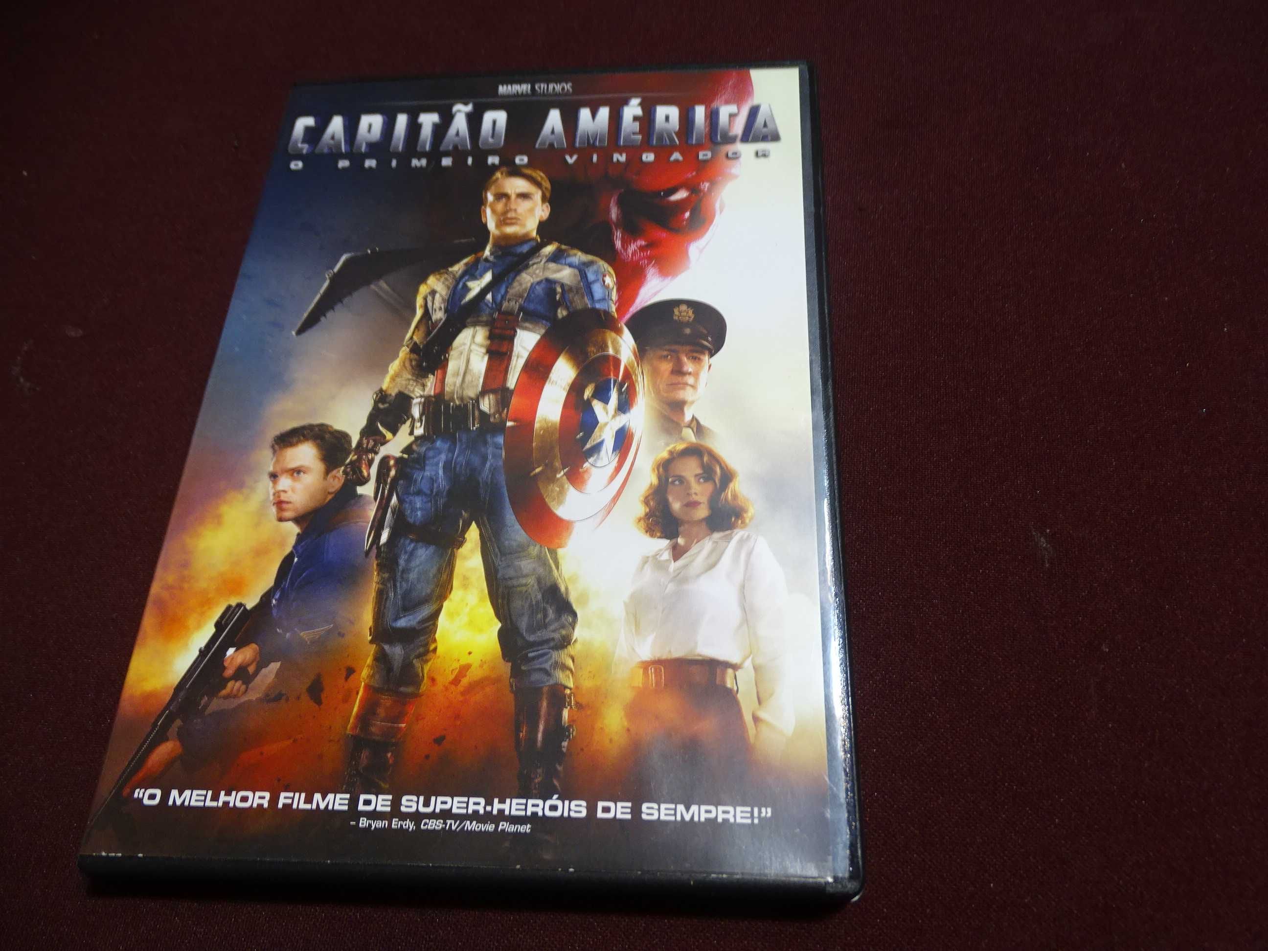 DVD-Capitão América-O primeiro vingador-Marvel