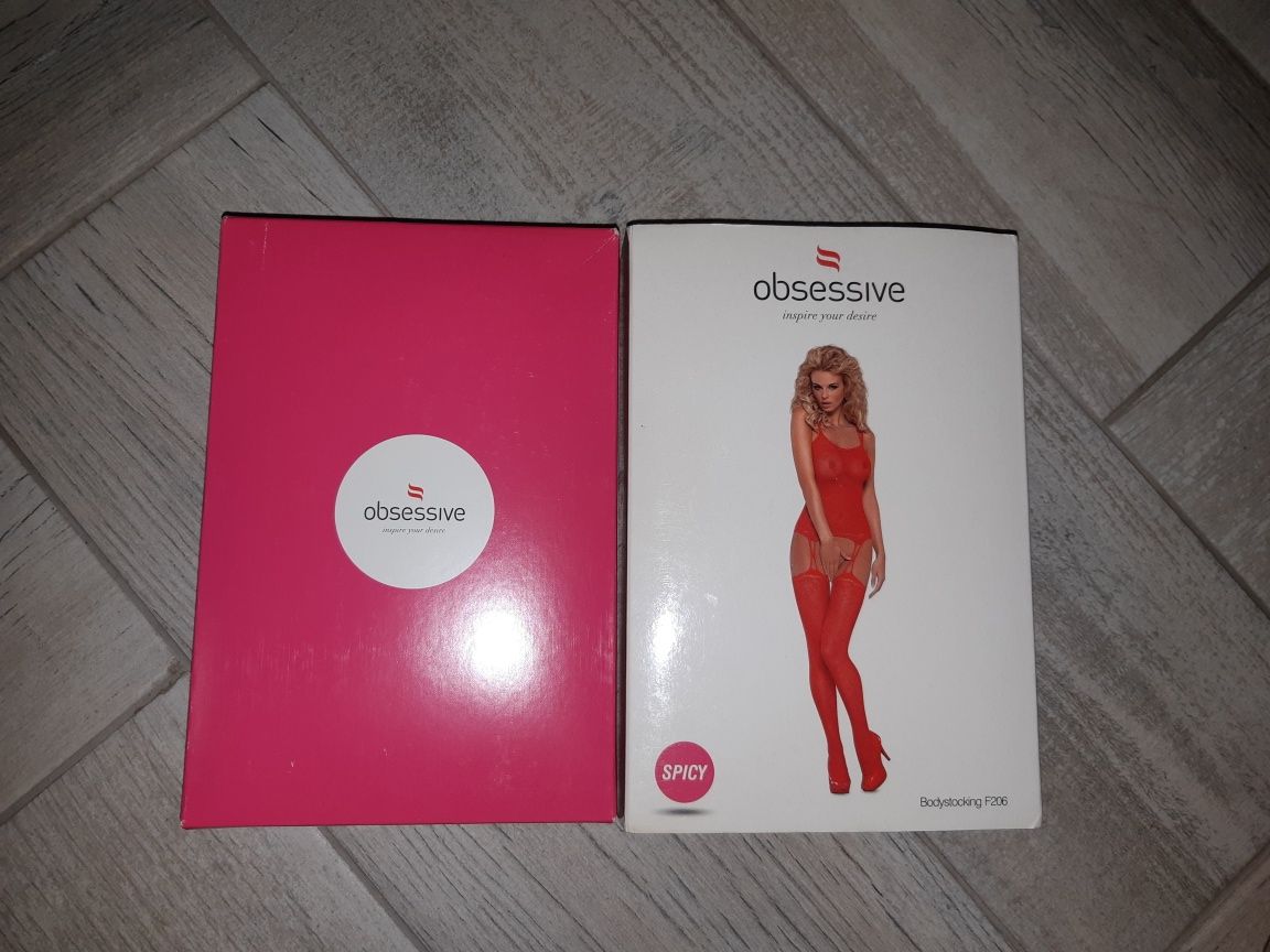 Боди эротический Obsessive Bodystocking F206 red красный
Отправка почт