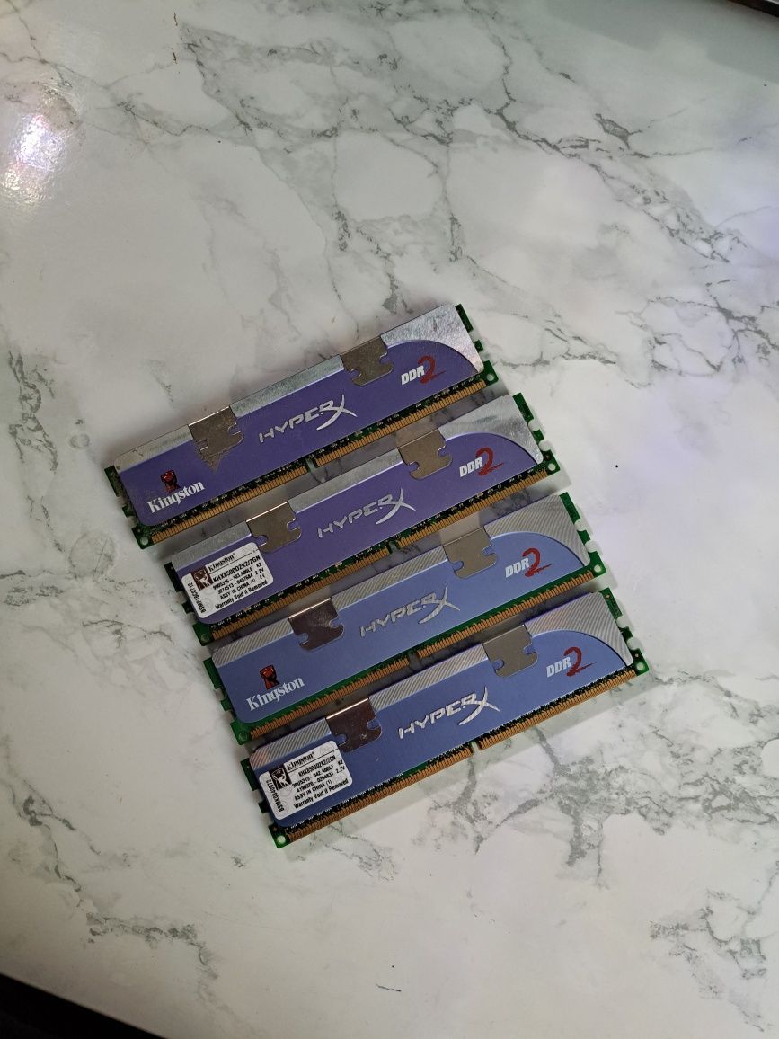 Pamięć RAM Kingston Hyper x DDR2, 4gb 1066 mhz!