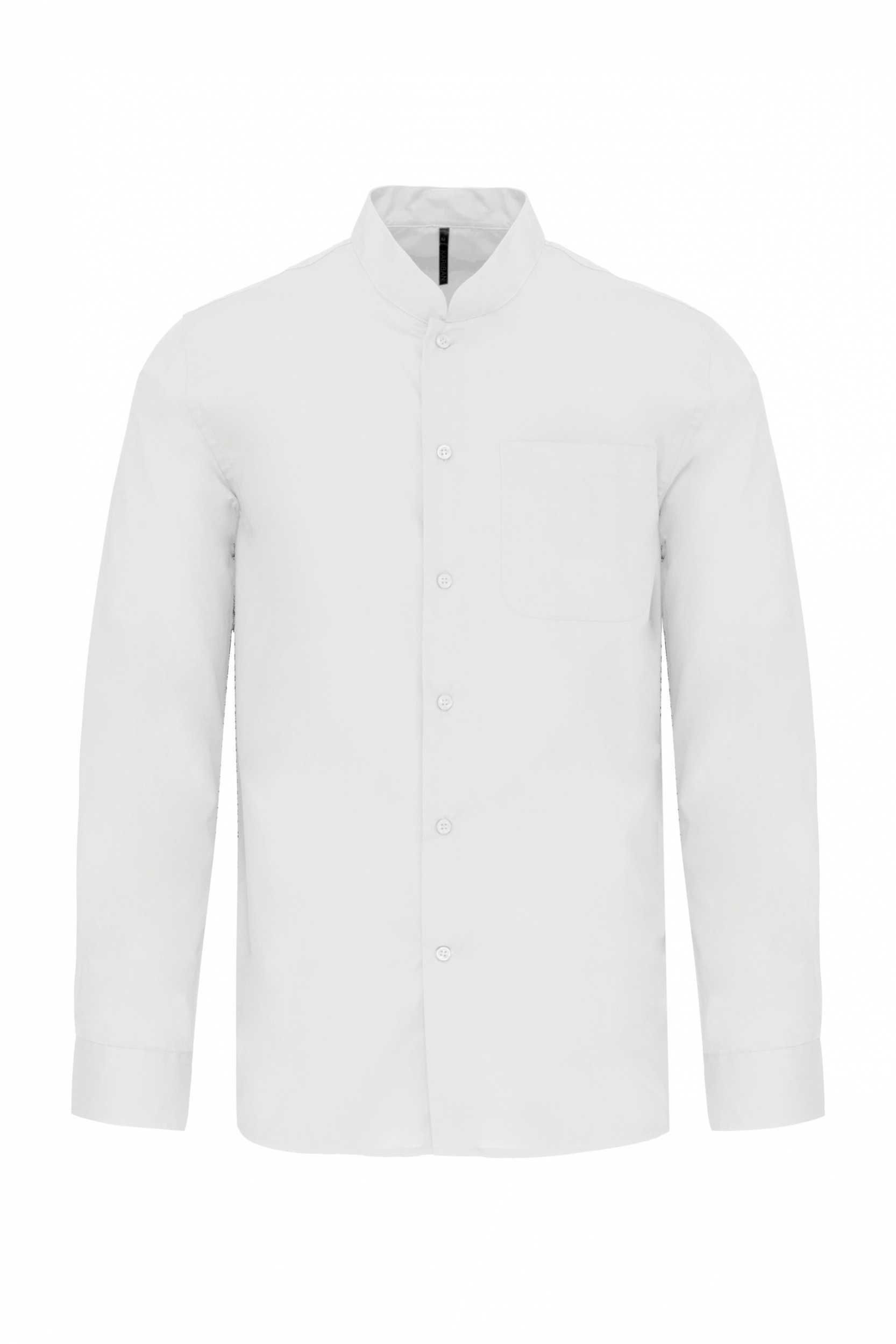 Camisas Brancas Tam. S Gola Mao, Farda Restauração, Kariban K515