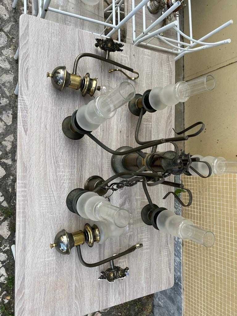 Conjunto canddeiros+2 lampadas