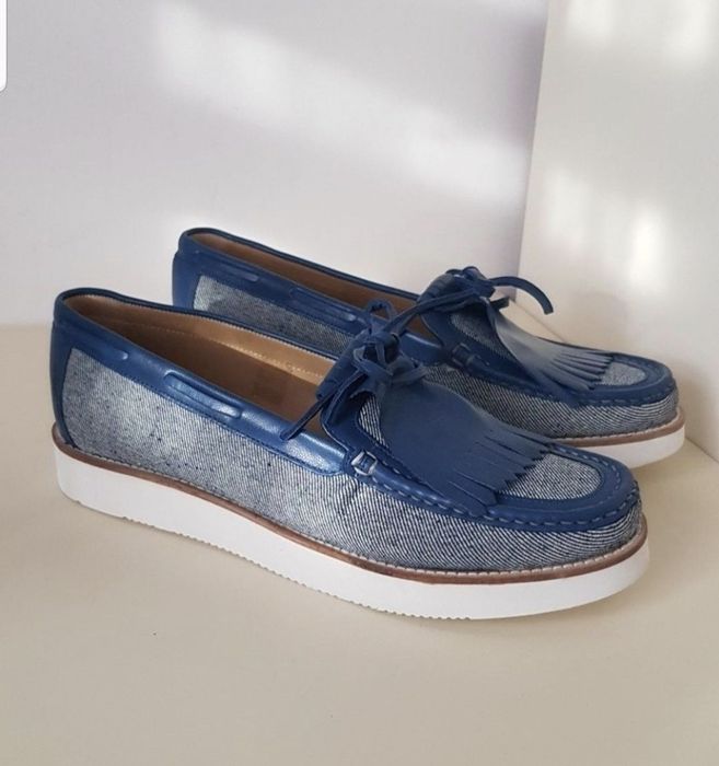 Лоферы броги melvin hamilton оригинал кожа оксфорды туфли новые