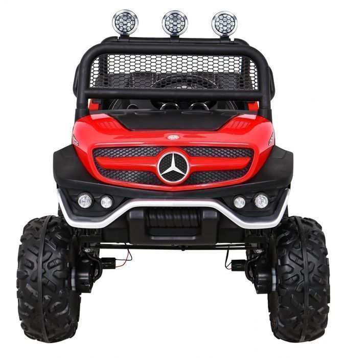 Pojazd Mercedes Benz Unimog na akumulator dla dzieci 4x4 LED FUNMIX.PL