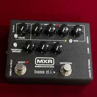Педаль MXR M80 Bass D.I.+ (преамп, distortion, дібокс)