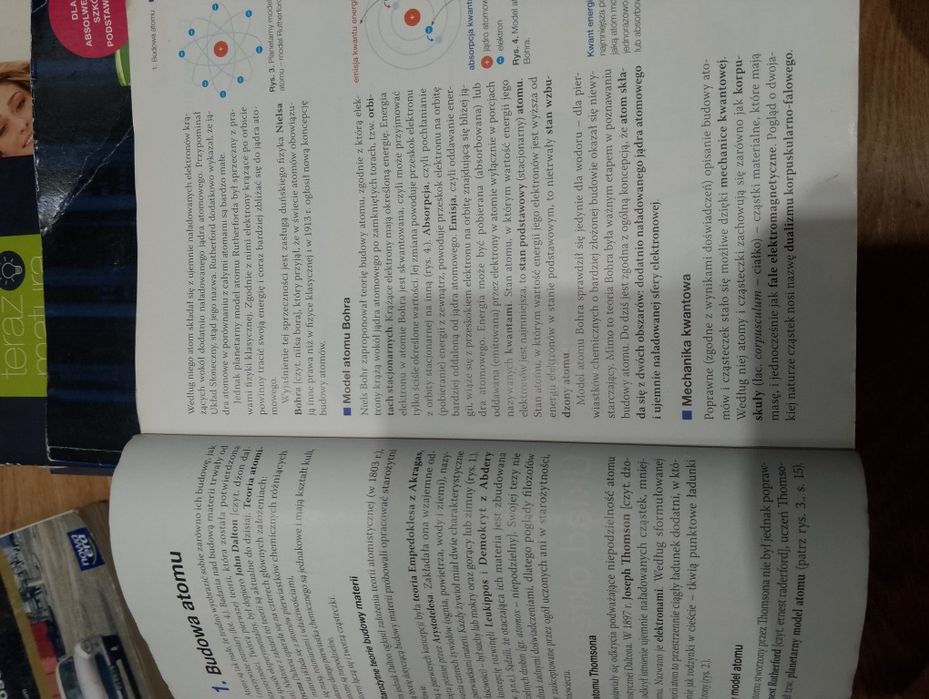 Podręcznik do chemii zakres rozszerzony klasa1