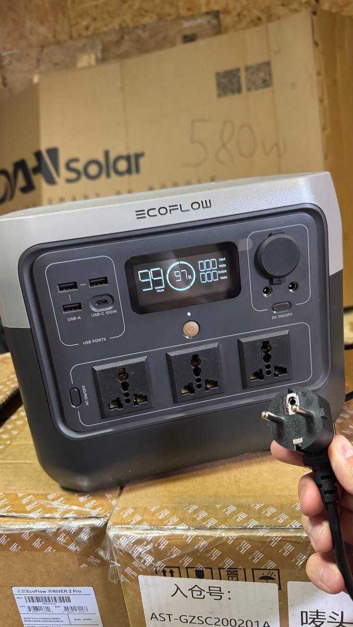 Зарядна станція EcoFlow RIVER 2 Pro  ( 800Вт) 768 Вт*год