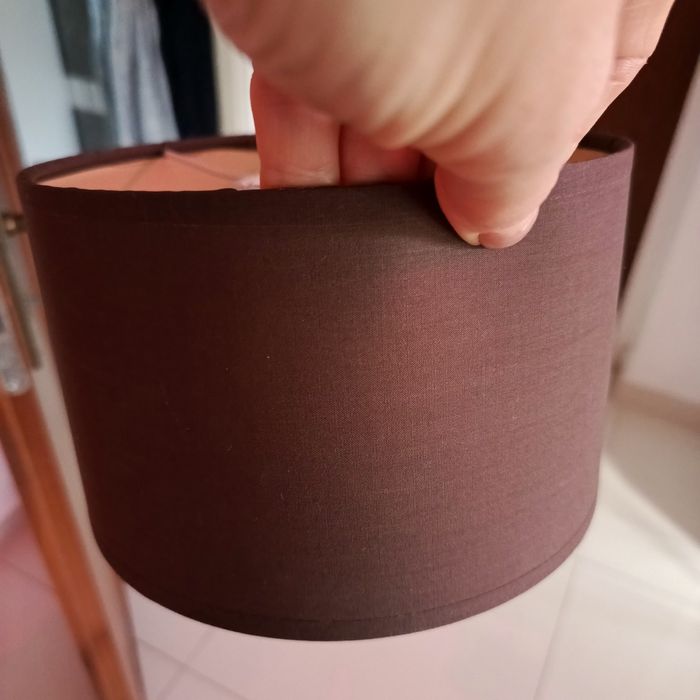 Brązowe klosze do lampy