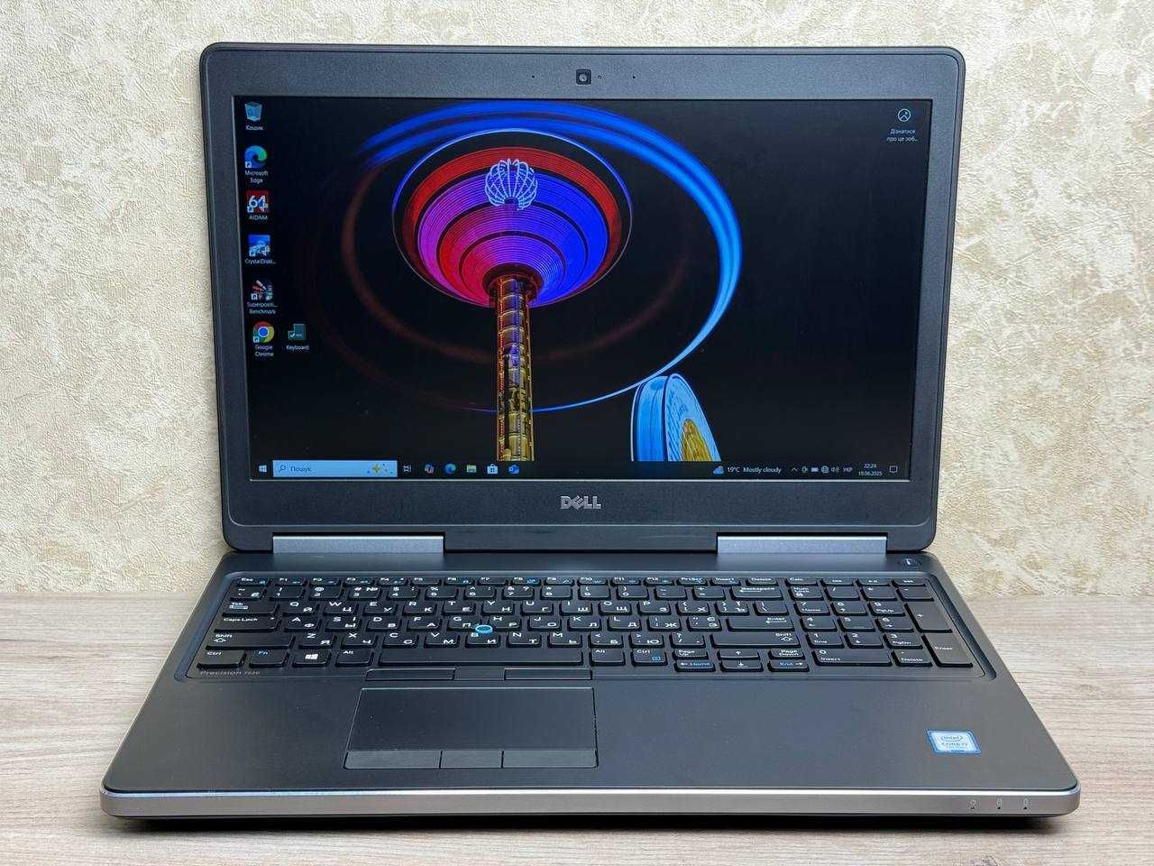 Dell Precision 7520 i7-7820HQ 16/480 видеокарта 4GB GDDR5 акб 3 часа