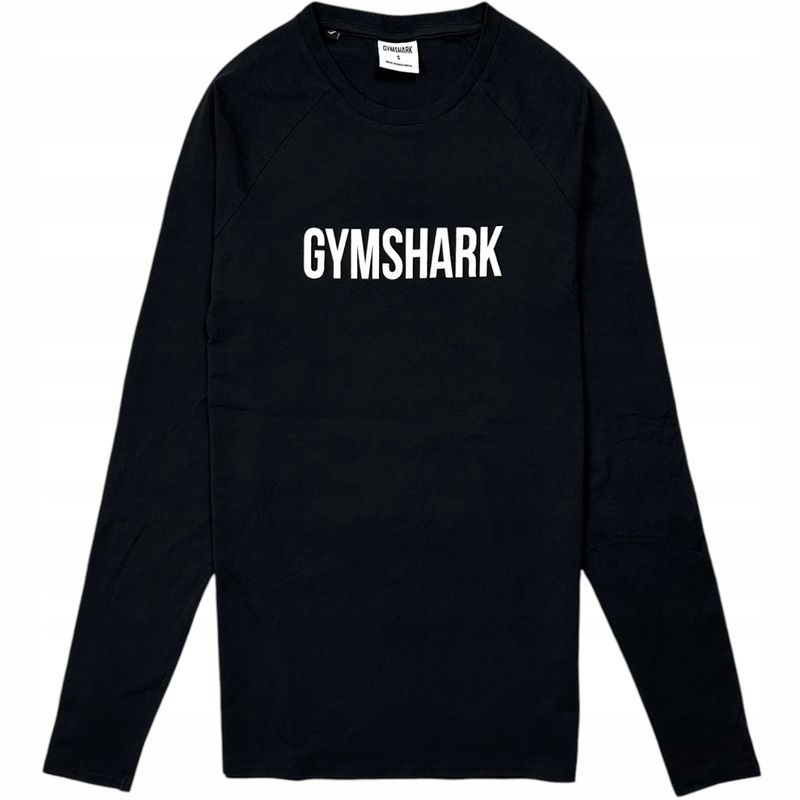 Gymshark Apollo Koszulka Długi Rękaw Longsleeve Męska Logowana r. S