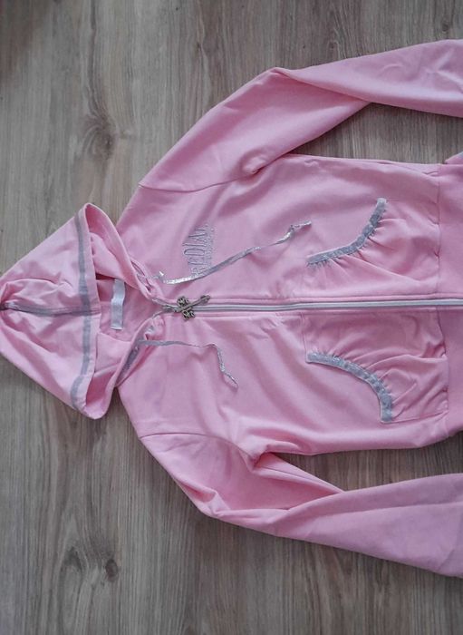 Dres rozowy rozm 38 /m redial bluza spodnie