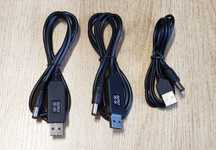 USB-кабель для роутера от PowerBank Повербанка USB-DC 2.1x5.5mm