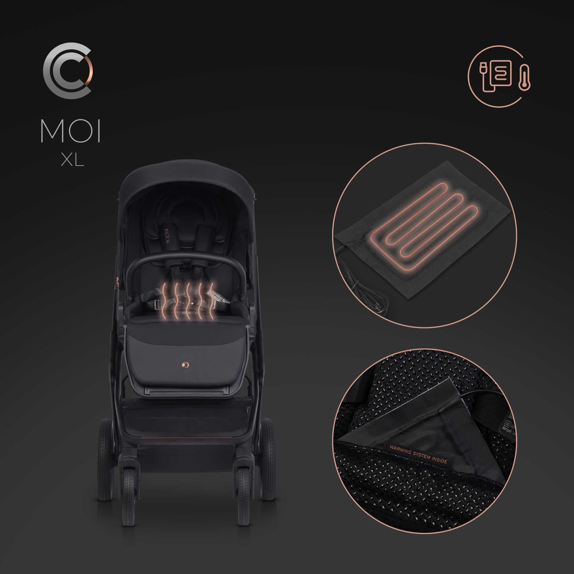 Cavoe - Moi XL  2w1 + adaptery + torba