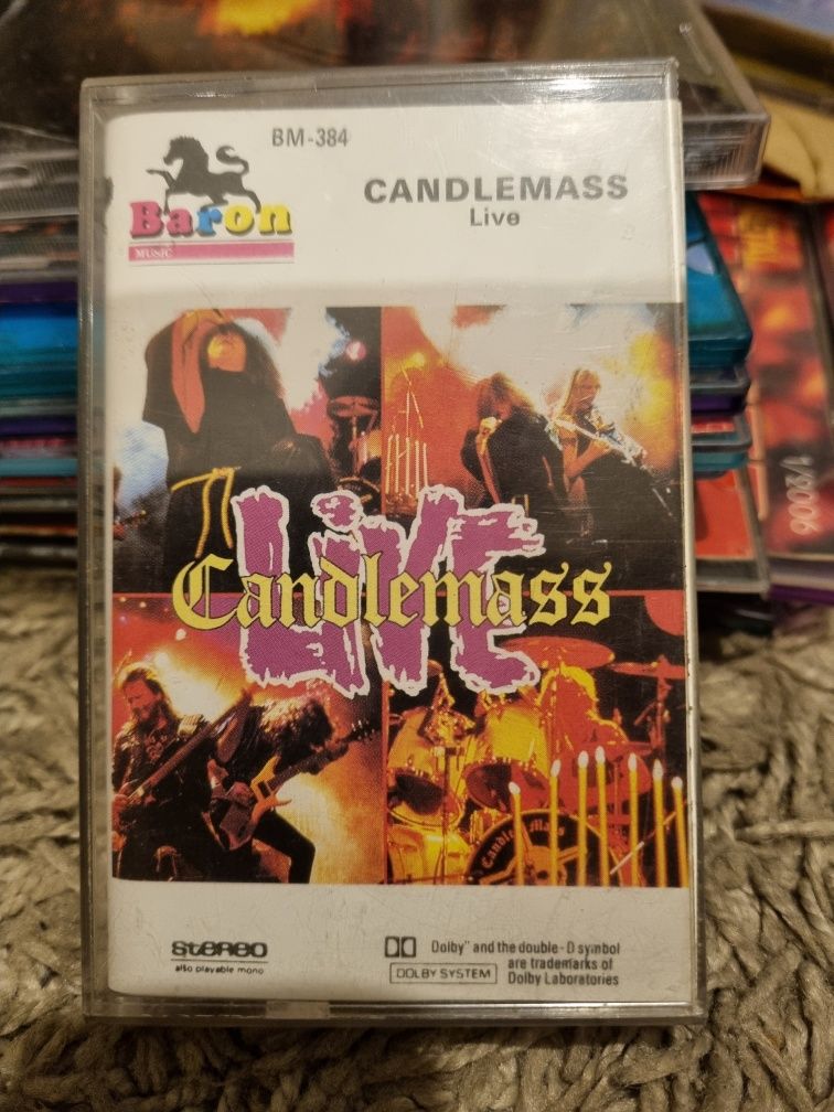 Kaseta Candlemass Candlemass Live