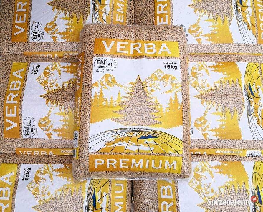 pellet Verba premium jasny certyfikowany transport Gratis!!!