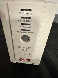Zasilacz awaryjny APC Back UPS RS 500 bez baterii