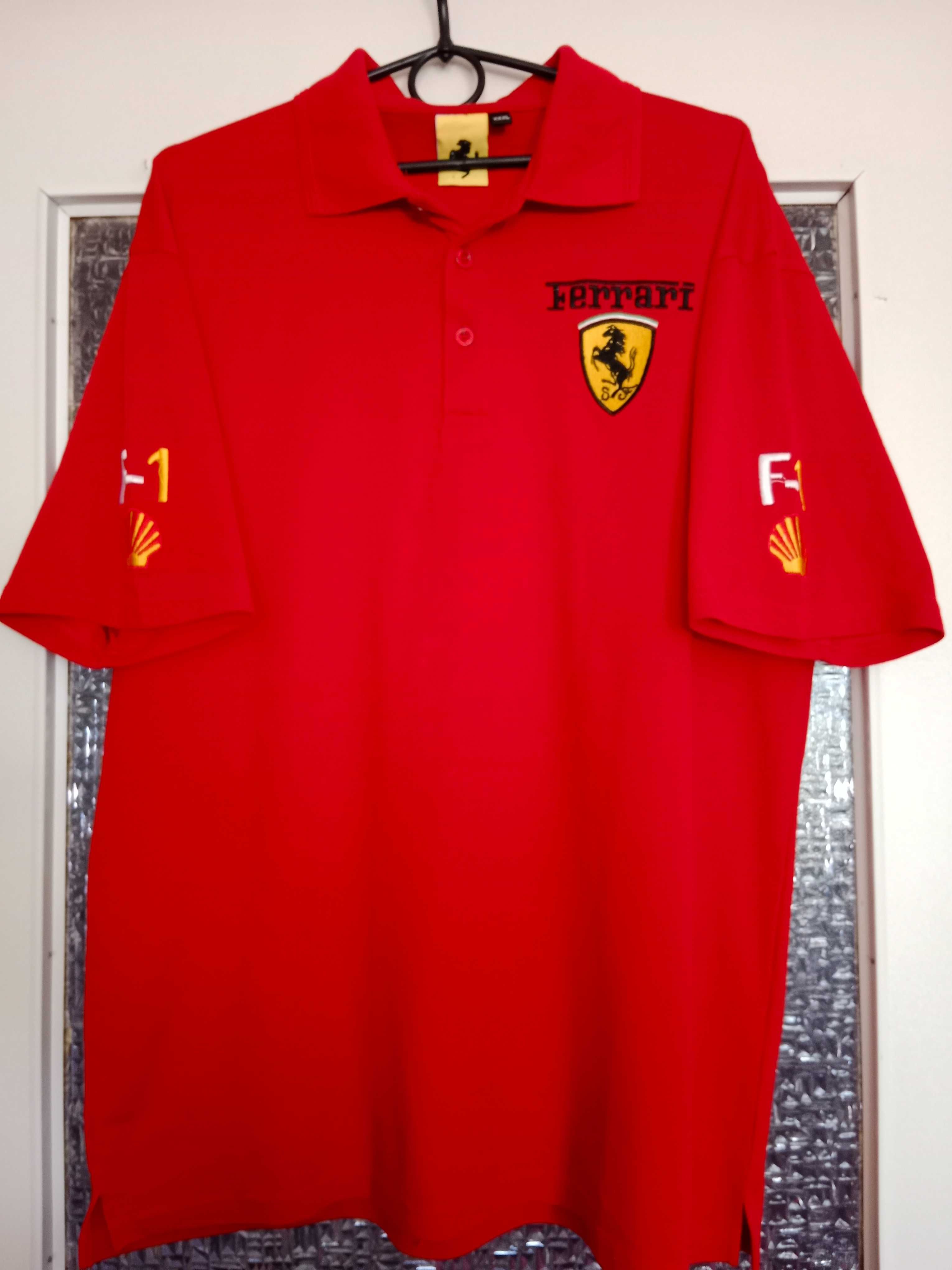 Koszulka polo Ferrari XXXL