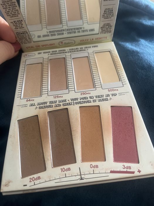 Oryginalna paleta do makijazu twarzy The balm Highlite con tour