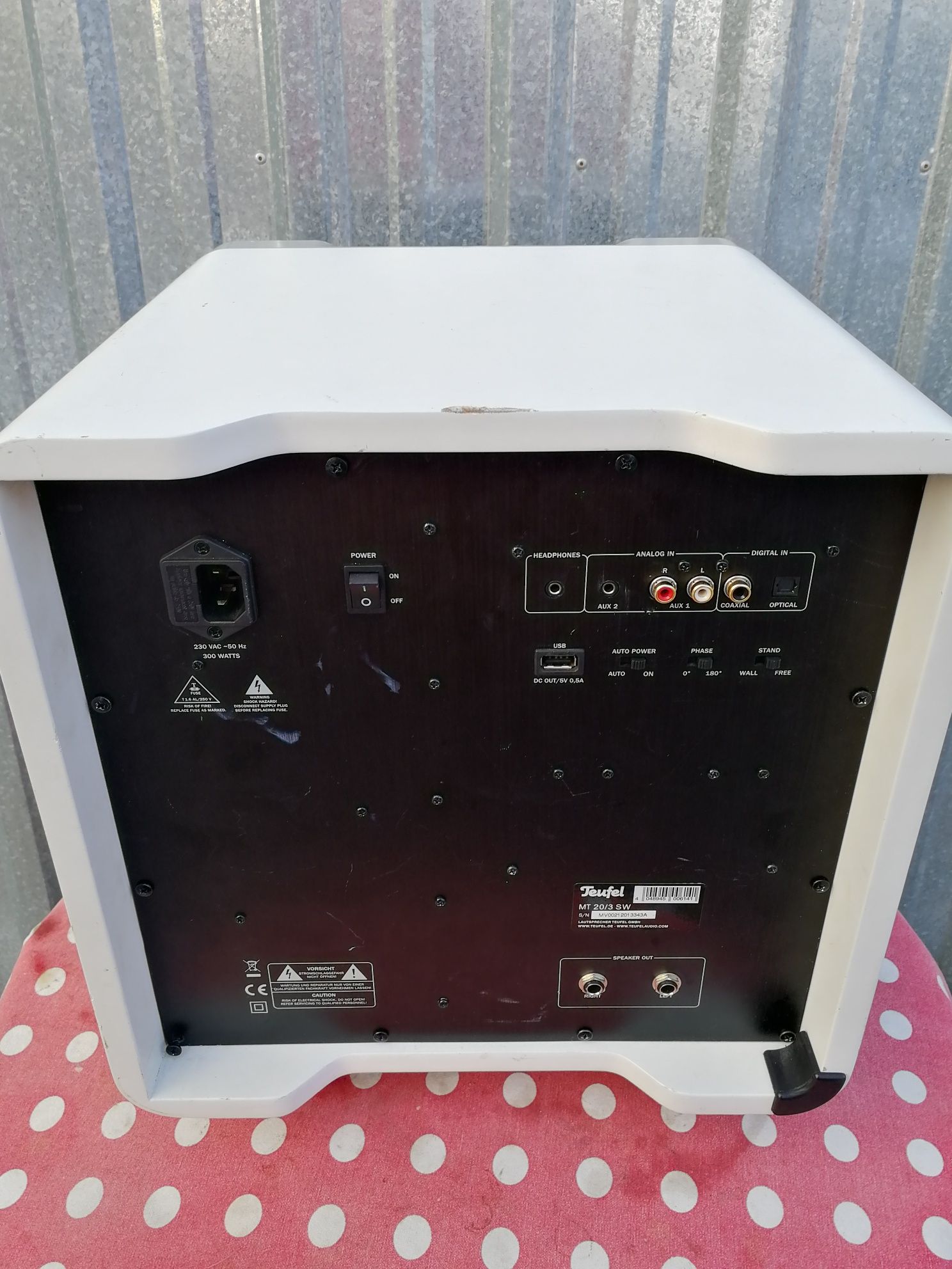 Subwoofer Teufel mt 20/3  św wysyłka