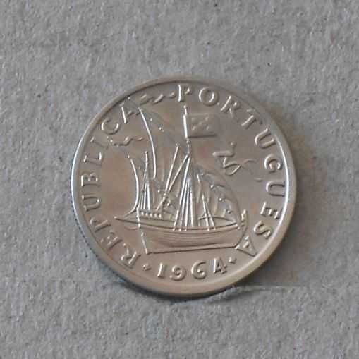 Portugal 2,5 escudos 1964 - olx X10854