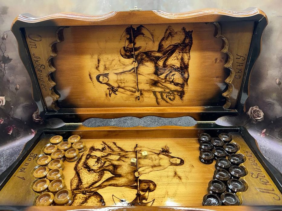 Нарди ручна робота 50х25