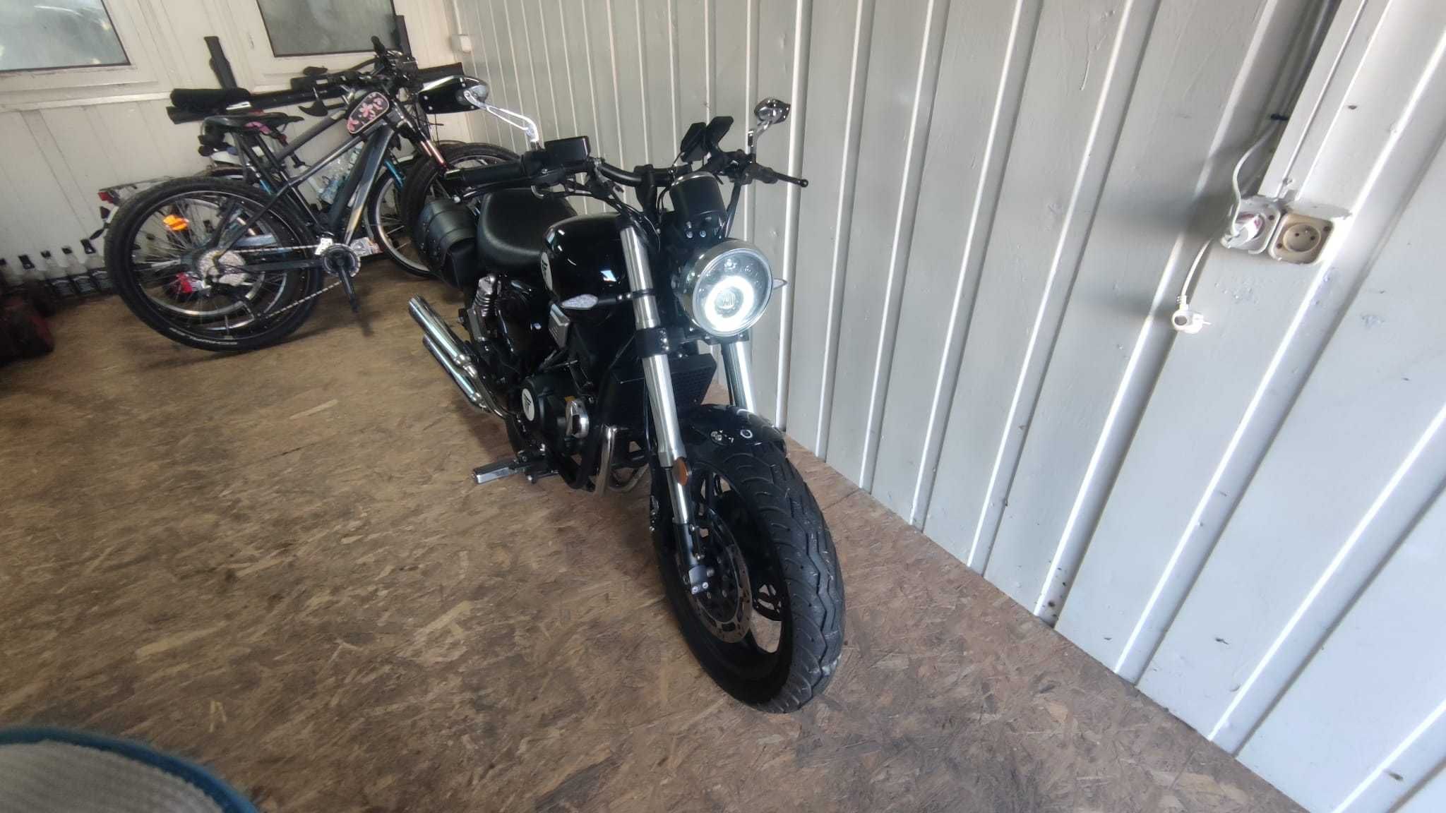 Romet RCR 125. Motor