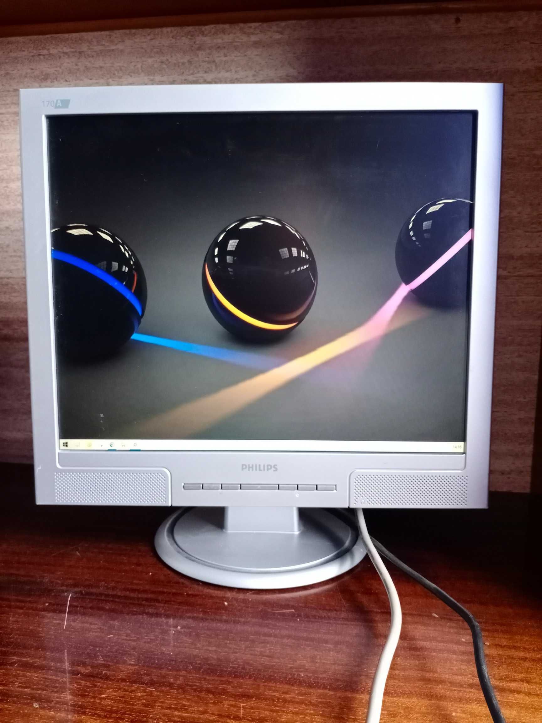 монитор Philips 17, бу в рабочий