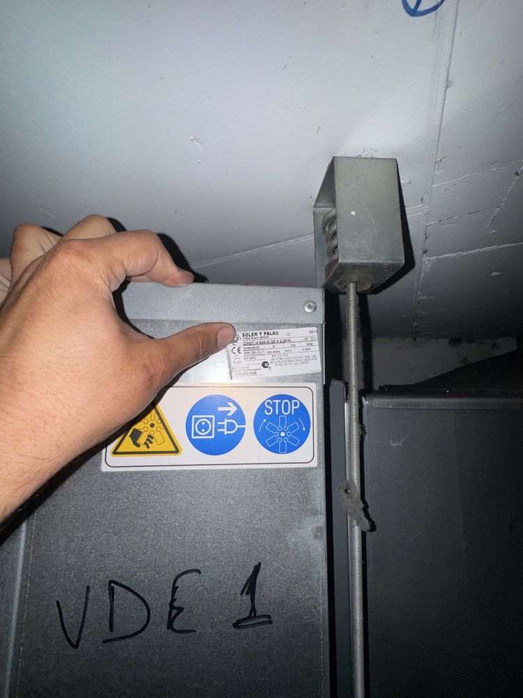 Ventilador helicoidal S&P CHGT