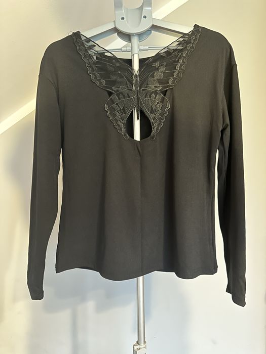 Czarna bluzka damska rozm. L