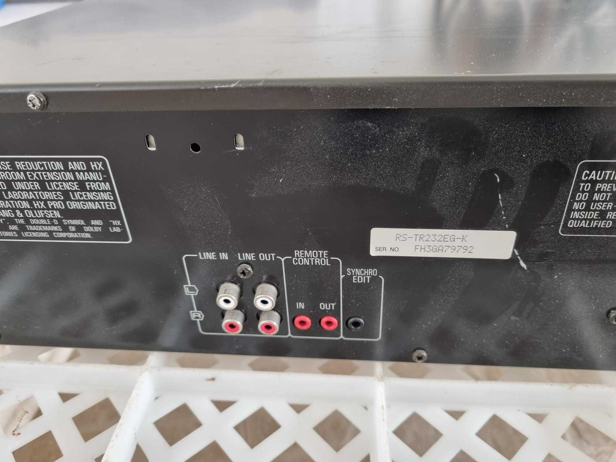 Deck de cassetes Technics RS-TR232