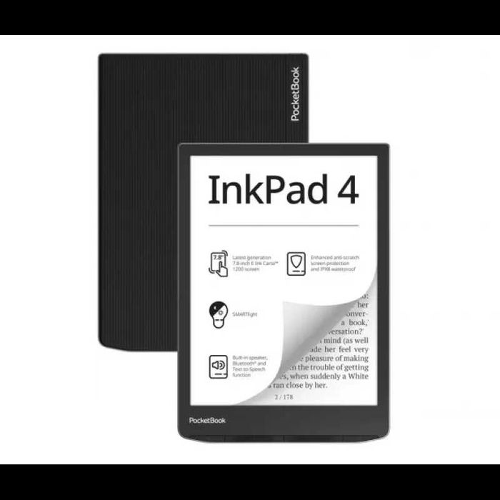 Електронна книга PocketBook 743 InkPad 4 (Silver) • Нова!