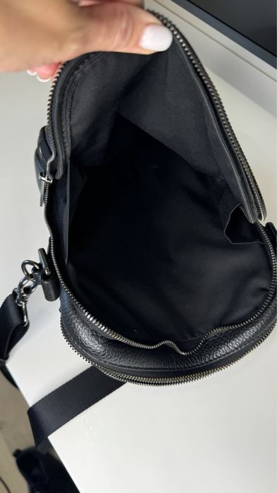 Кожаная мужская сумка