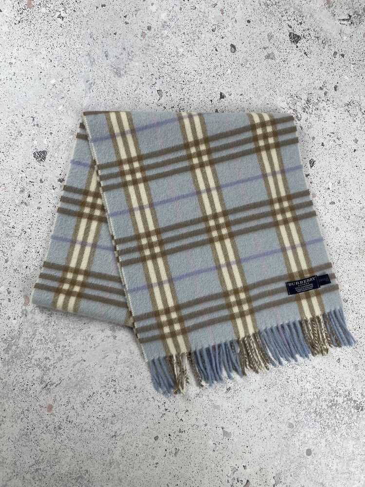 Burberry vintage cashmere scarf кашеміровий шарф Оригінал