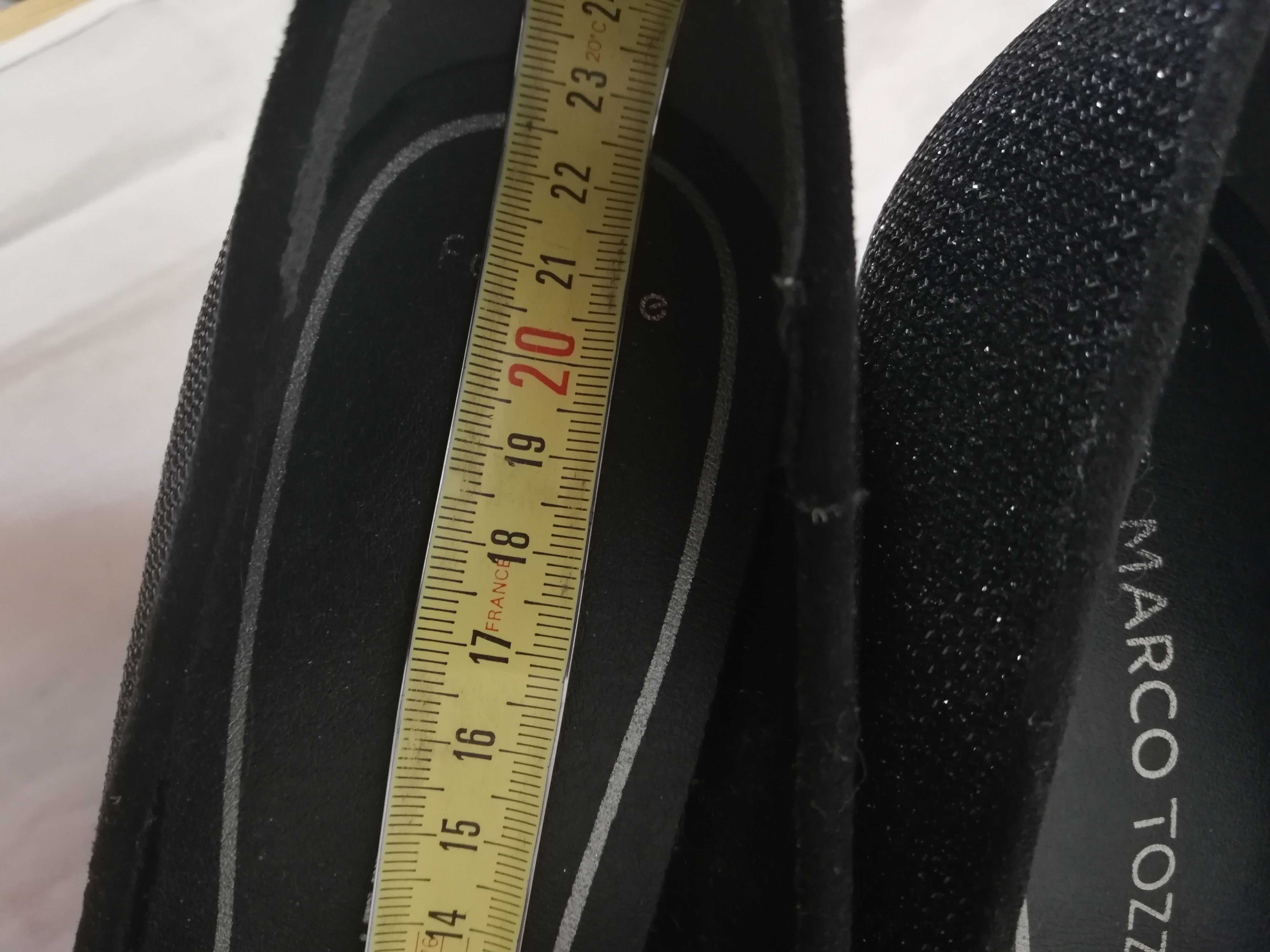 Buty czółenka Marco Tozzi r. 36 , wkł 23 cm