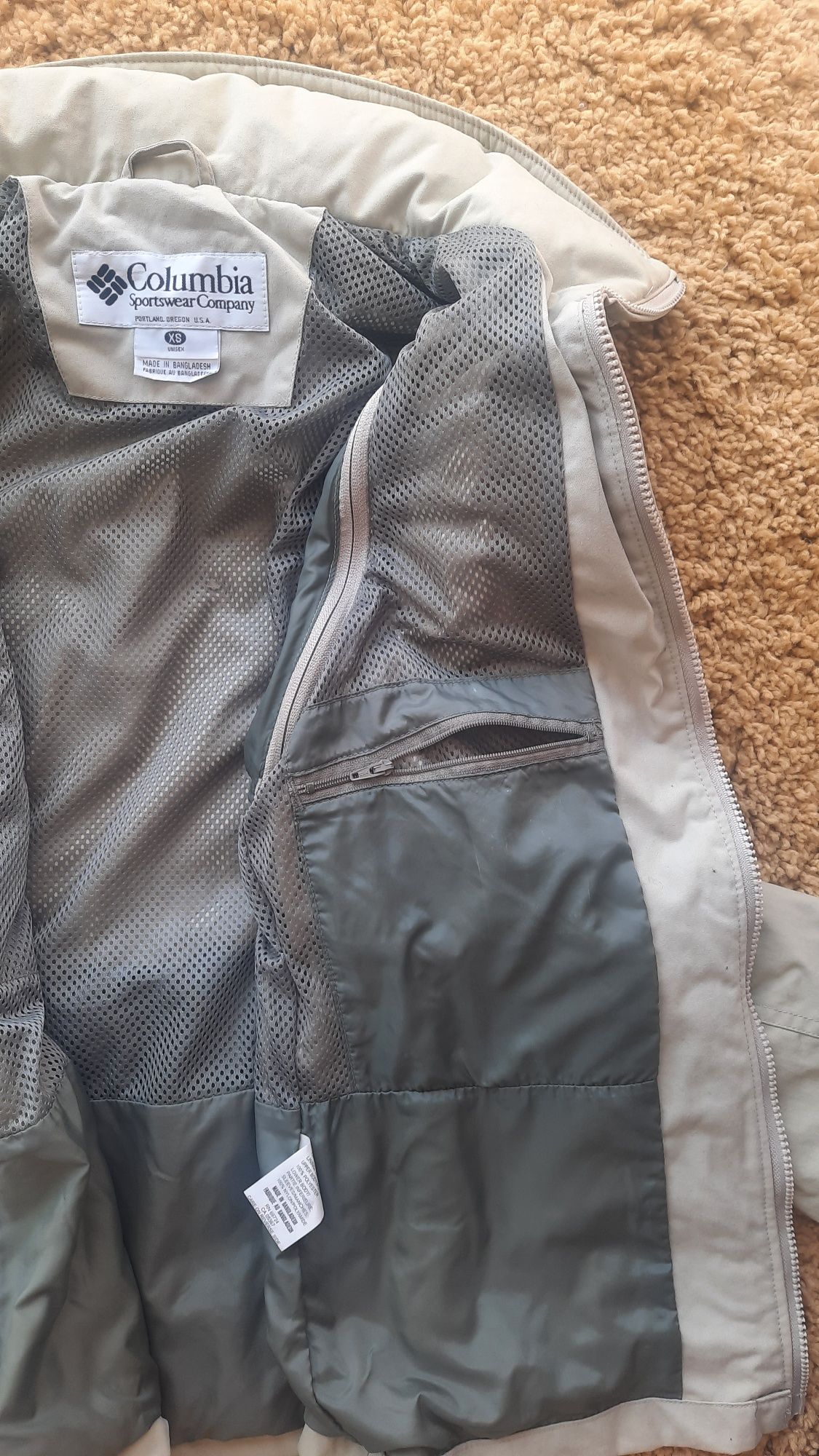 COLUMBIA - Blusão tipo safari Tamanho XS adulto 15€