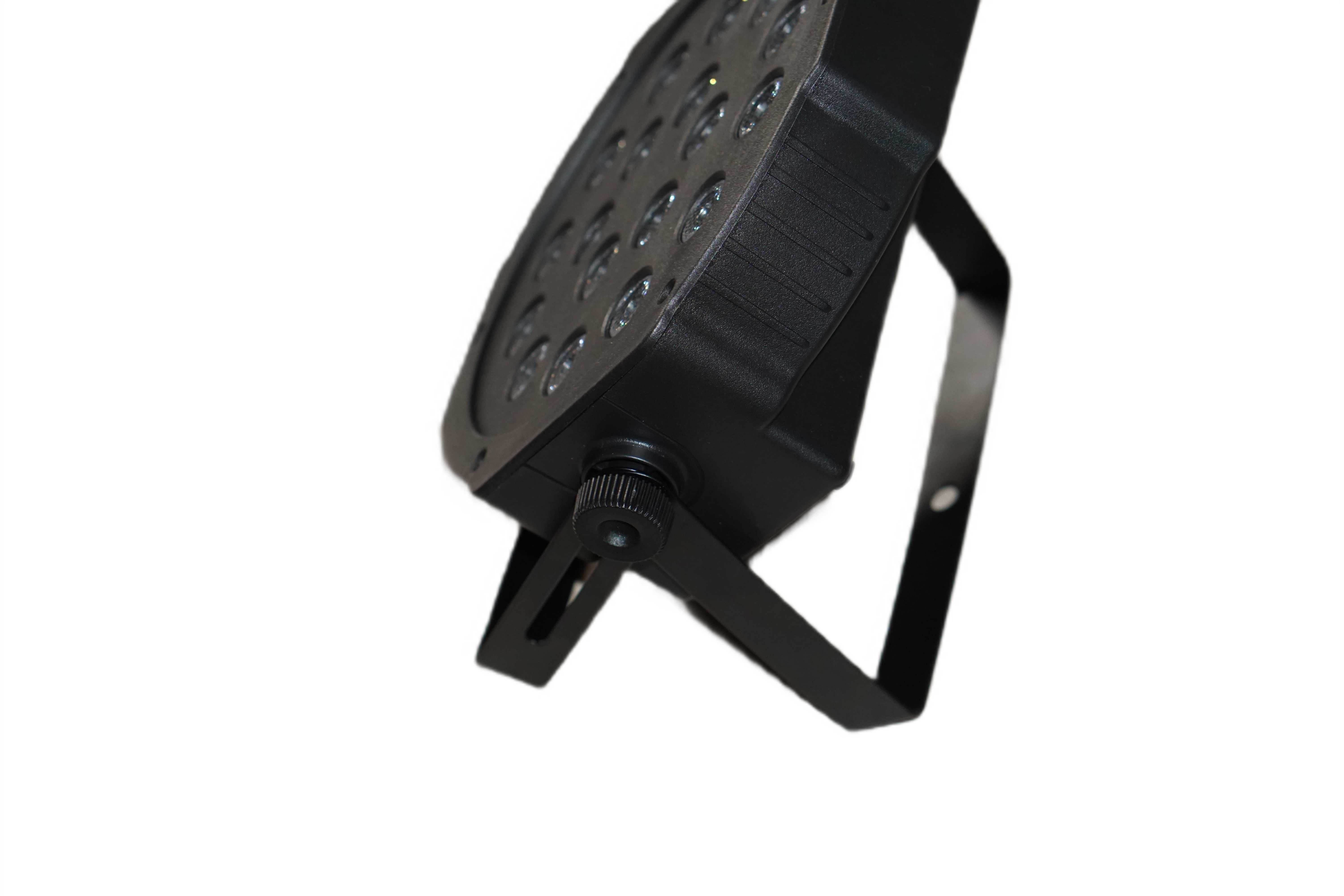 Reflektor LED Kolorofon 18x3W 3in1 światła AUTO SOUND DMX512 DJ BAR