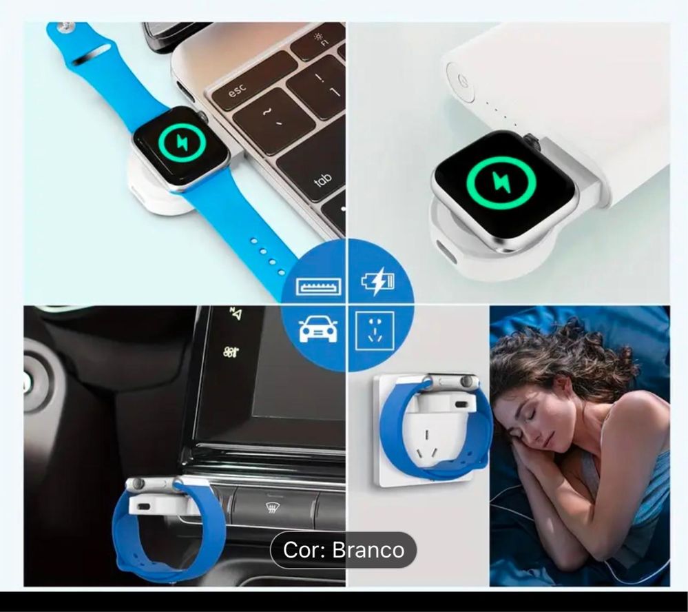 Carregador para smartwatch