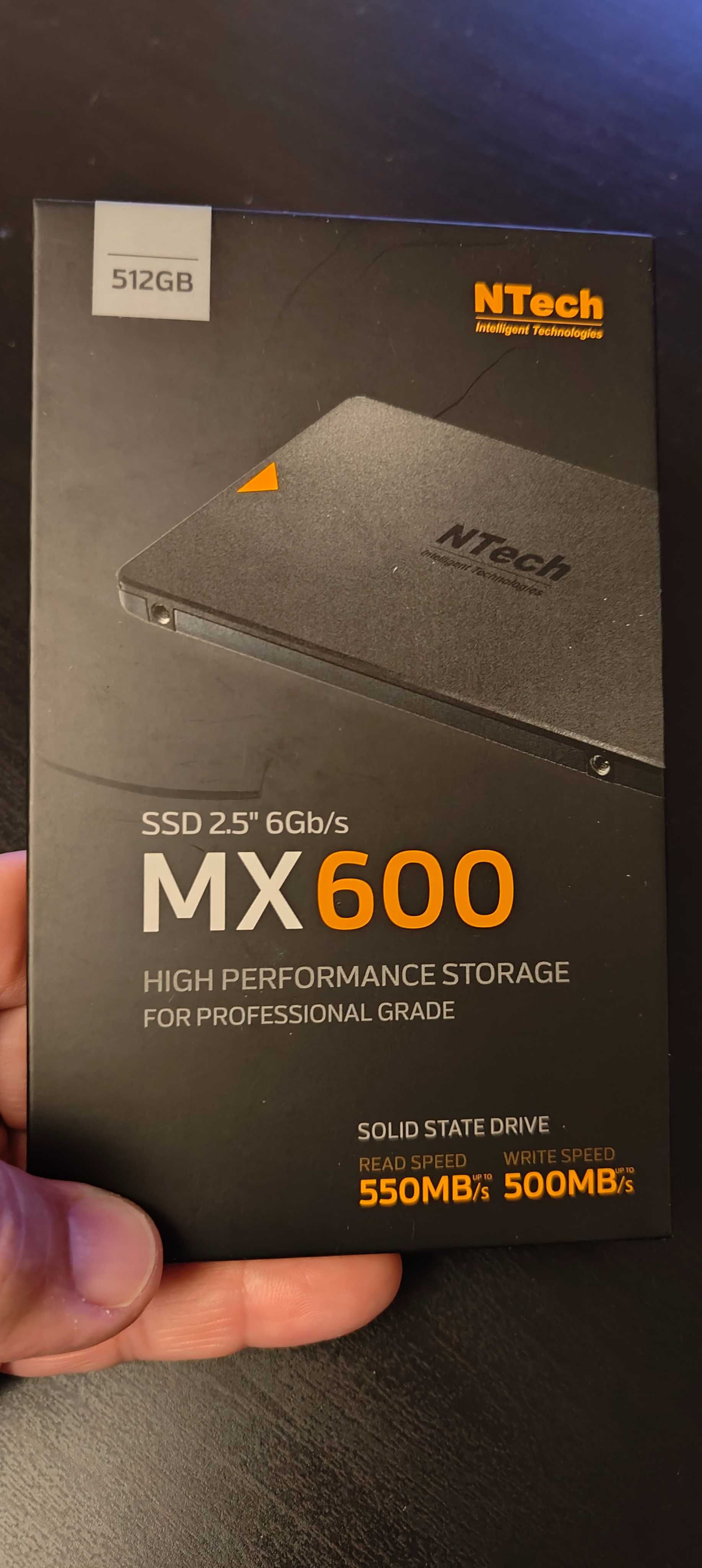 Disco SSD 512 gb novo e selado Ntech