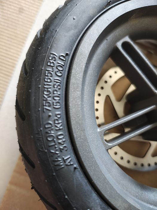 Zestaw opona tarcza Piasta do hulajnogi elektrycznej