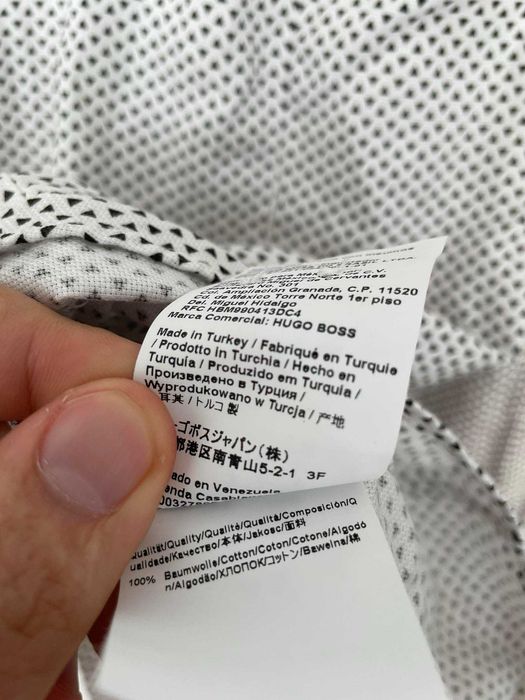 Wizytowa koszula Hugo Boss ekstra slim fit