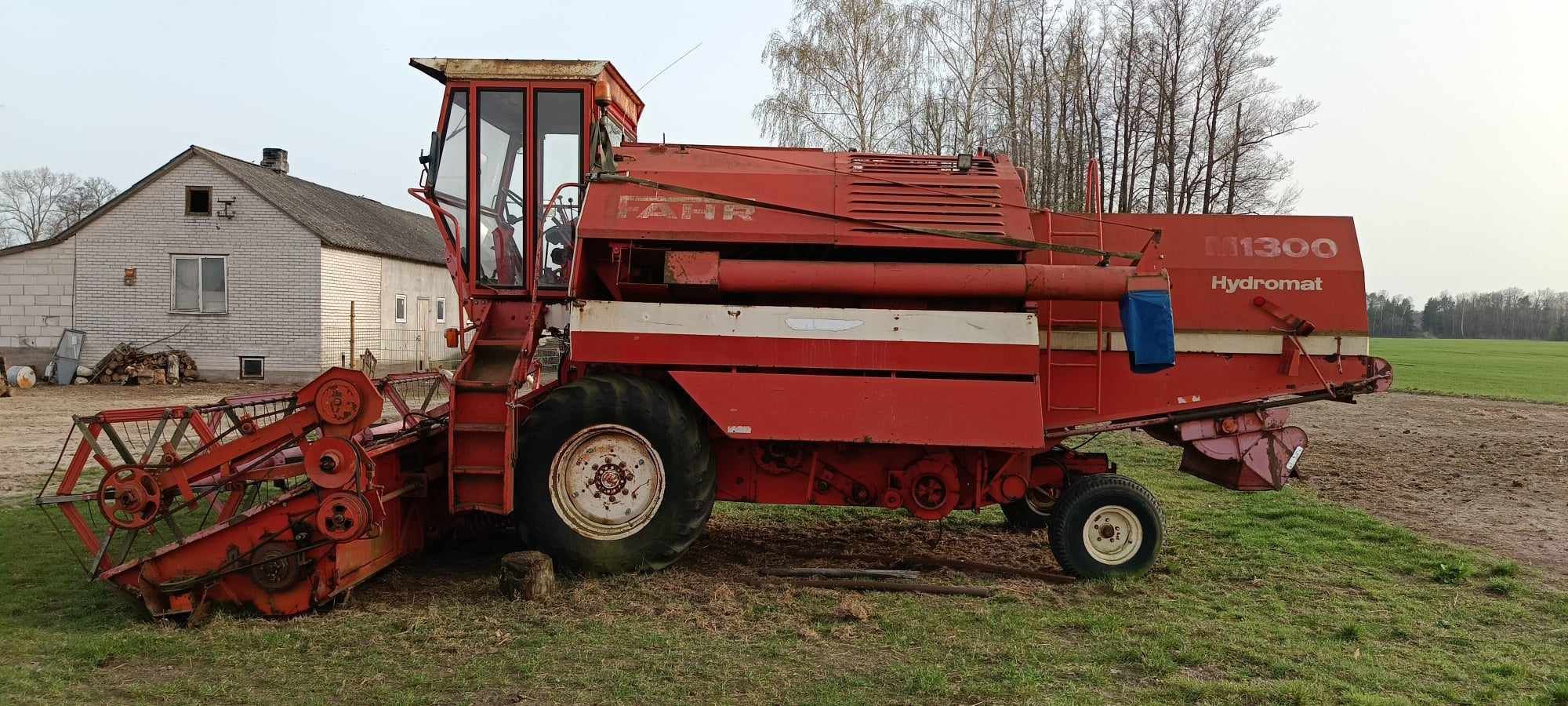 Kombajn zbożowy fahr m1300