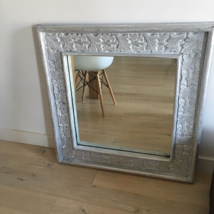 Nowe Lustro w pięknej drewnianej ramie-kupione w galerii