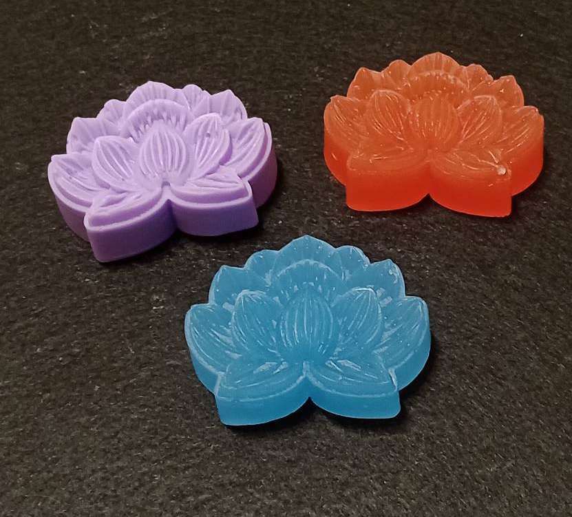 Naturalne mydełko kwiat lotosu na prezent podziękowania