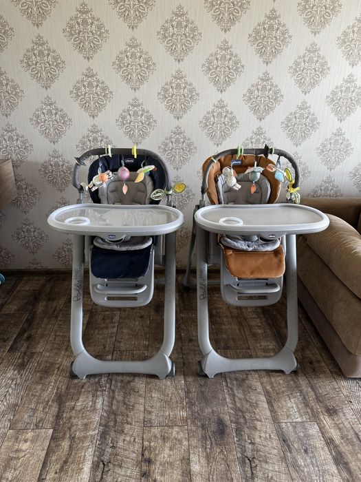 Стілець для годування chicco polly magic relax для двійні