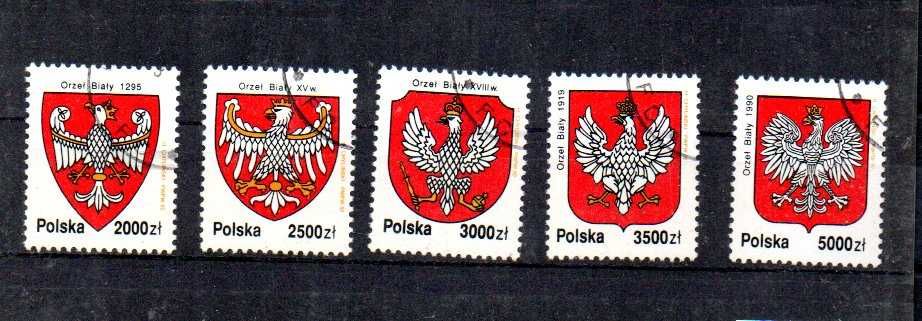 Znaczki Polska - Historia Orła Białego